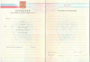 Аттестат за 9 класс 2007-2010 в Череповце